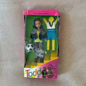 BARBIE PARTY 'n PLAY TODD DOLL for Age 3+ Years